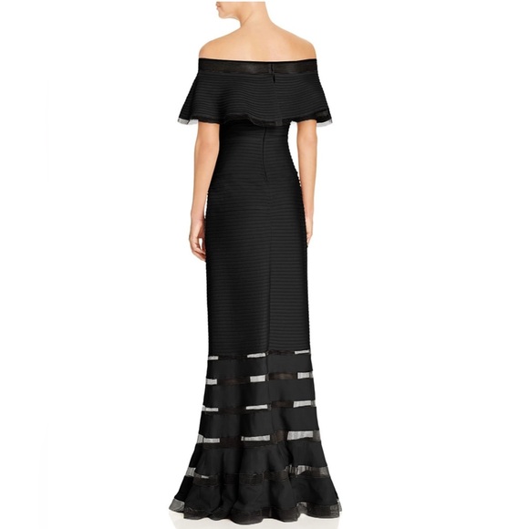 New Years Eve Gown Tadashi Shoji Elegant Black Garment - Picture 8 of 10